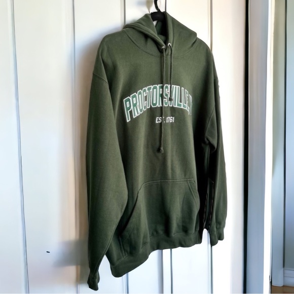Vermont Hunter Green Hoodie R Sport Proctorsville VT Singleton’s Store, Size L - Picture 5 of 15